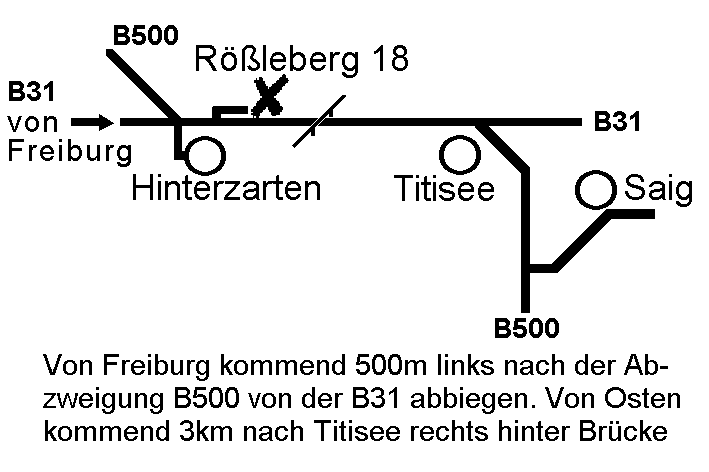 Karte - So kommen sie zum Rssleberg !