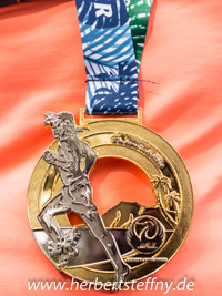 Medaille Honolulu Marathon 2016
