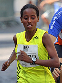 Mula Seboka gewann den Dubai Marathon 2014