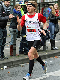 Fabian Rahn war bester Deutscher beim Marathon