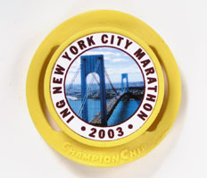 Der New York Marathon Chip 2003